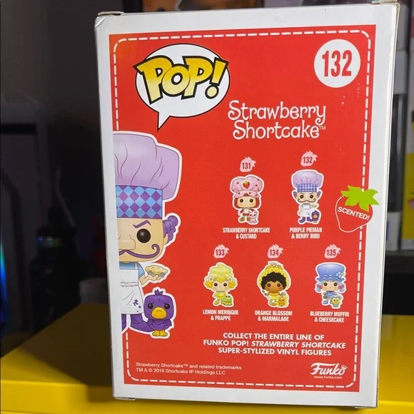 Funko Pop! Purple Pieman & Berry Bird with Purple and Blue Accents - Picture 3 of 4